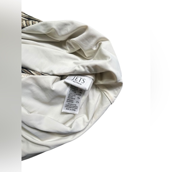 JETS AUSTRALIA Ravello plunge one piece  olive swimsuit size 8 NWT - Picture 9 of 11